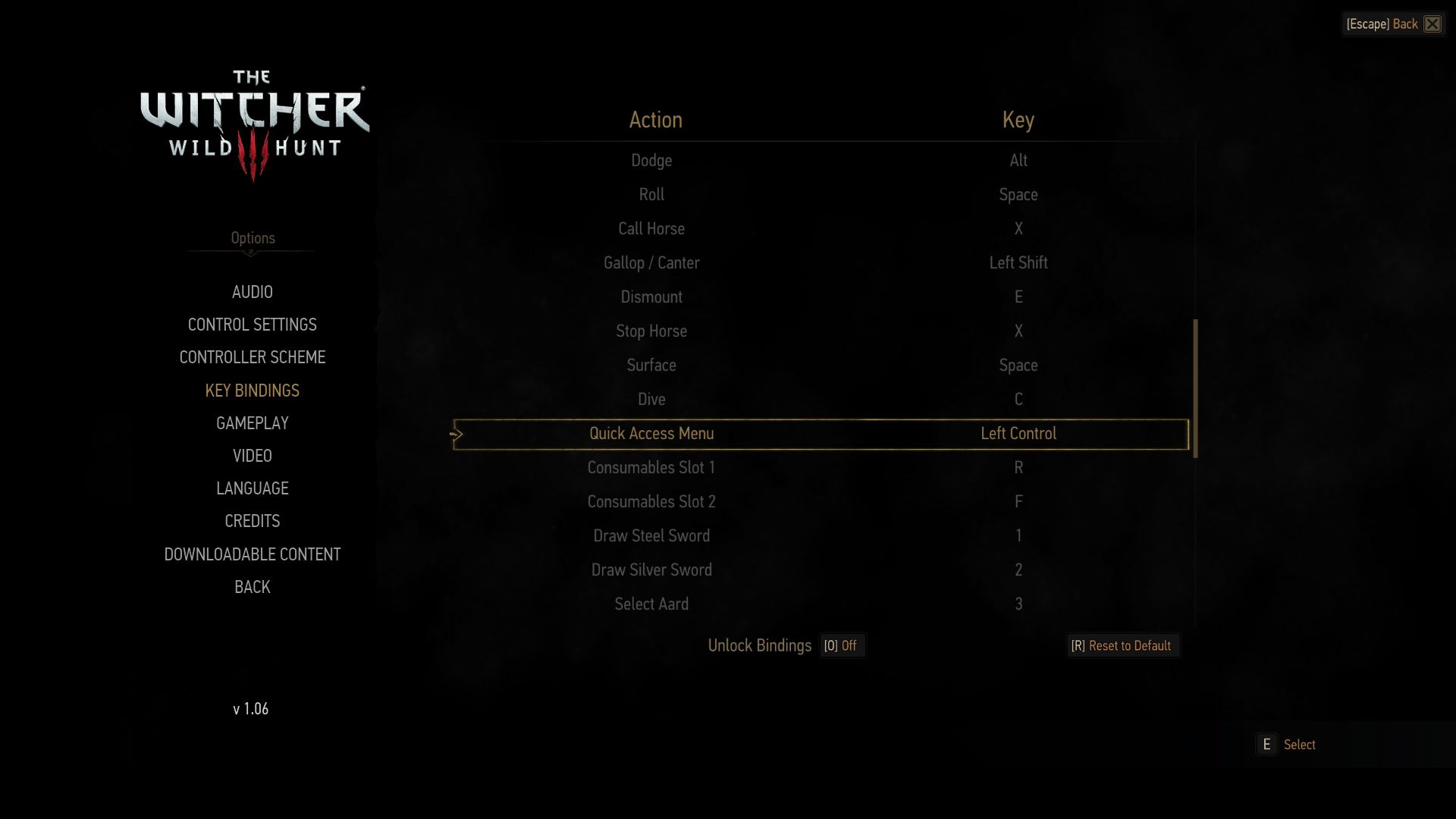 Witcher 3 mods.settings file cabinet